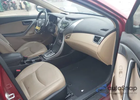 2013 Hyundai Elantra Limited из США, поврежденный, VIN 5NPDH4AE6DH210817